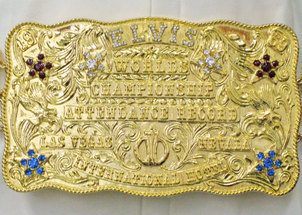 25th Anniversary Gold Belt — B&K Enterprises Costume Company